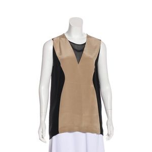 3.1 Phillip Lim colorblock silk tunic